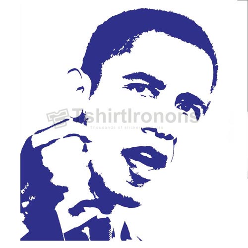 Obama T-shirts Iron On Transfers N6250